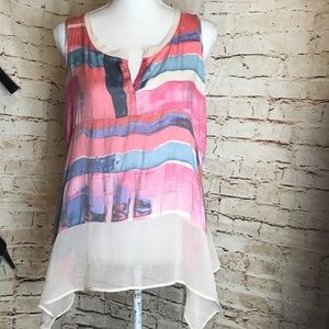 B-2#25 Simply Vera tunic sleeveless